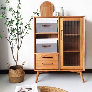 Boîte de rangement pliable moderne en tissu imperméable en coton et lin épaissi, vente en gros d'usine, pour jouets d'enfants, en PP - Product Image 2
