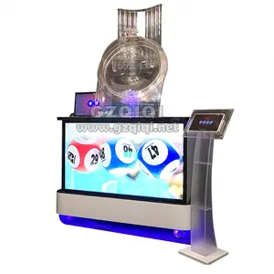 Máquina de dibujo de la suerte con TV para juego de lotería 1D, 2D, 3D, 4D, 5D, 6D