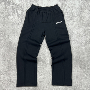 Pantalones Deportivos Anchos de Algodón Personalizados QIANSHI para <span class=keywords><strong>Hombre</strong></span>, Pantalones Deportivos Holgados de Pierna Recta de Felpa Francesa, Pantalones Deportivos Holgados y Acampanados para <span class=keywords><strong>Hombre</strong></span> - Product Image 4
