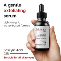 Vente en gros de sérum facial à l'acide salicylique 30ml 60ml pour éliminer l'acné avec emballage privé