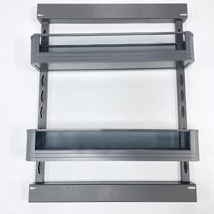 Accesorios Modernos para Gabinetes de Cocina, Cesta Extraíble de 2 Niveles para Almacenamiento en Gabinetes Bajos, con Material Nanométrico, Cajón de Cocina - Product Image 2