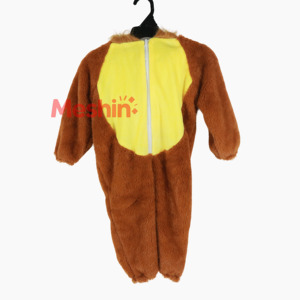 Combinaison à capuche en peluche pour enfants, style anime, pour Halloween, cosplay, fête de carnaval, costume en polyester - Product Image 1