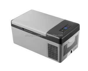 Portable Small Refrigerator With Compressor Cooling System for Home & Car Use 220V 45W 20kg Ice Maker Freezer Small Refrigerator - Product Image 1