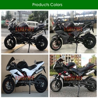 Moto Moyenne Essence 49CC 50CC 4 Temps Blanc Noir Bleu Rouge Vert Violet Orange Gris Rose Or Carbone 12 Couleurs MINI MOTO