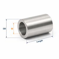 Entretoises de tube en acier inoxydable, manchons de tuyau en acier inoxydable découpés sur mesure, sans MOQ, pièces OEM
