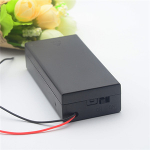 กล่องแบตเตอรี่ 18650 7.4V 2 เซลล์ทรงกระบอกพร้อมสวิตช์ กล่องปิดมิดชิด - Product Image 4