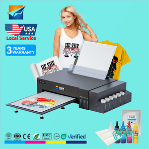 Máy in phun kỹ thuật số tự động ZYJJ in chuyển nhiệt lên vải áo thun cuộn khổ A4 L805 màng PET DTF cho chất liệu Flex - Product Image 4