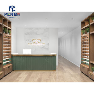 Perakende gözlük mağaza 3D render optik mağaza kavramı ısmarlama gözlük mağaza düzeni ve iç tasarım - Product Image 5