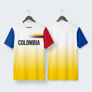 Camiseta de Fútbol con Diseño de Colombia, Sublimada, Ecológica, de Secado Rápido, Entrega Rápida para Mayoristas y Minoristas - Product Image 1