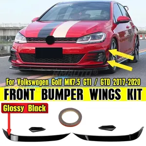 สปอยเลอร์กันชนหน้ารถยนต์ MK7.5 MK8 สำหรับ Volkswagen VW Golf MK7.5 MK8 R-Line GTI GTD ชุดแต่งกันชนข้าง - Product Image 1
