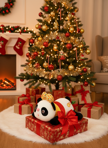 Peluche per Bambini a Forma di <span class=keywords><strong>Panda</strong></span>, Cuscino e Coperta 2-in-1, Cuscino per Pisolino con Imbottitura in Cotone PP per Ufficio e Casa, Vendita all'Ingrosso - Product Image 3