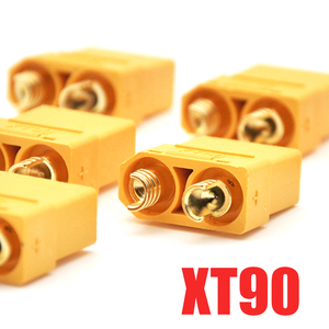 Conector Xt90 para Sistema de Carga Runner, Enchufe de Batería Macho y Hembra, Conector Banana Xt60, 12 16 AWG, Silicona con Cables - Product Image 3