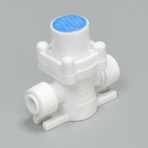 Válvula reductora de presión para purificador de agua, conexión rápida de 1/4 pulgadas para dispensadores de agua de grifo de cocina y sistemas de ósmosis inversa - Product Image 2