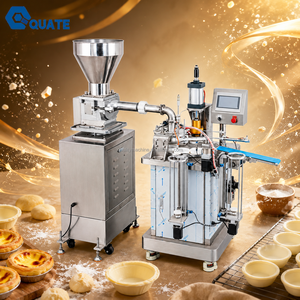 Macchina Automatica Commerciale per la Formatura di Crostate all'Uovo Portoghesi con Alimentazione Impasto e Produzione di Coppe in Foglio per Forno - Product Image 1