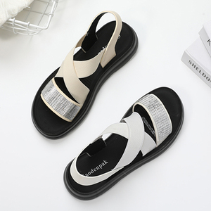 <span class=keywords><strong>Sandali</strong></span> incrociati con piattaforma di moda moderna per ragazze e donne - Product Image 1