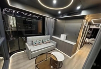Capsule spatiale de luxe de haute qualité chambre d'hôtel nouvelle capsule spatiale maison préfabriquée maisons en conteneurs prêtes à l'emploi