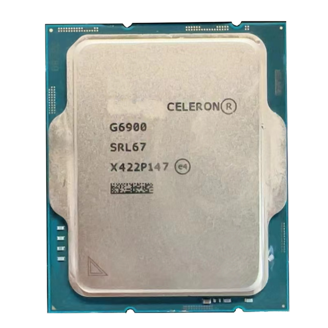 High Quality New/Used 3.4GHz 4 MB LGA 1700 Z690 H670 B660 H610 46W 64-bit CPU for Gaming Desktop Celeron G6900