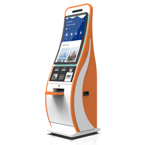 32-inch màn hình cảm ứng tự phục vụ PC kiosk Đầu đọc thẻ 128G SDK 8G thiết bị đầu cuối trong nhà cho tự đặt hàng thanh toán hàng đợi kiốt - Product Image 1