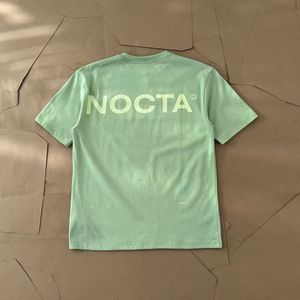 Camiseta deportiva unisex de algodón puro de primavera/verano de la marca Co, de manga corta, cuello redondo, estilo NOCTA. - Product Image 6