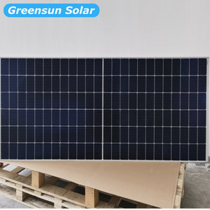 Panel Solar de Arseniuro de <span class=keywords><strong>Galio</strong></span> de 450W, Panel Solar Totalmente Negro, Celda Solar de Alta Eficiencia, Panel Solar Mono Totalmente Negro - Product Image 2
