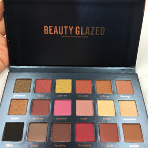 18 couleurs Nouveau Paillettes Mat Poudre Pressée Étanche Fard À Paupières Cosmétique En Gros Maquillage Palette - Product Image 2