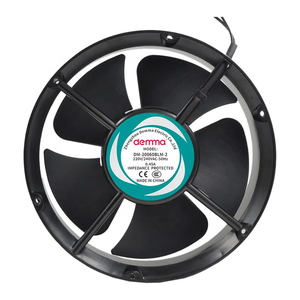Ventilador de Flujo Axial de Alta Calidad <span class=keywords><strong>Dema</strong></span> Manufacturing DM-20060, Ventilador de Refrigeración de Aire de CA/CC y Ventilador de Extracción Industrial - Product Image 3