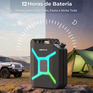 Altavoz Bluetooth Portátil Remax con Sonido Potente y Graves Profundos, 12 Horas de Reproducción, Espectáculo de Luces RGB, Ideal para Fiestas, Playa y Camping al Aire Libre - Product Image 4