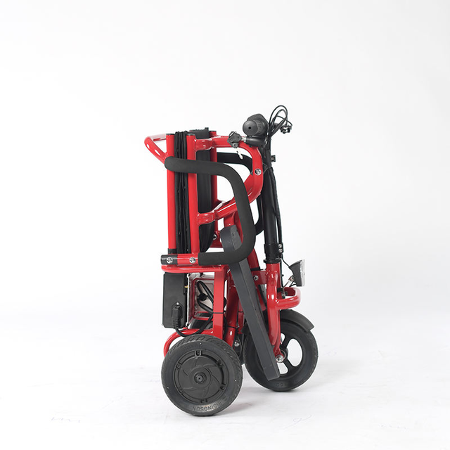 Highly Portable and Durable 3 Wheels Electric Folding Mobility Scooter