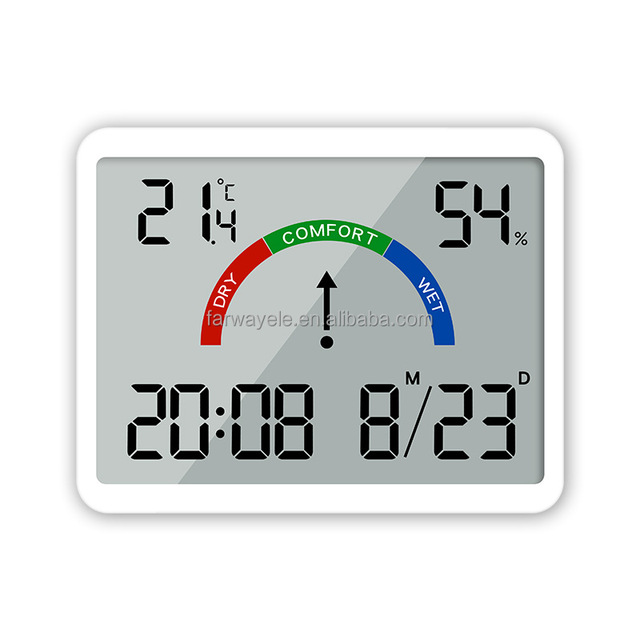 Digital Indoor Humidity Sensor Room Thermometer with Temperature Humidity Monitor, Accurate Hygrometer Temp Meter