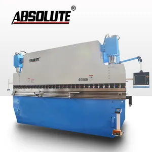 Electro-hydraulic servo Press Brake 100T 4+1 axes 3.2m 4 meters electric compensation CNC stainless steel bending machine