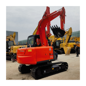 Excavadora Hitachi ZX70 original usada de Japón, excavadora japonesa de 7 toneladas a bajo precio, excavadora Hitachi de segunda mano a la venta - Product Image 3