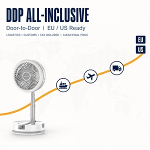 Ventilador Socool de 40000 mAh, Portátil, con Luces LED de Colores, Motor sin Escobillas, Plegable, Recargable, Eléctrico, para Exteriores, Camping, de Pie - Product Image 6