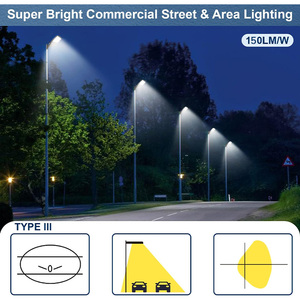 Éclairage LED de type boîte à chaussures homologué ETL <span class=keywords><strong>DLC</strong></span> 150W pour extérieur, montage sur poteau, éclairage de zone pour parking - Product Image 3