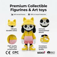 Figura de Acción de PVC Personalizada OEM, Modelo Impreso en 3D, Mini Figura Coleccionable