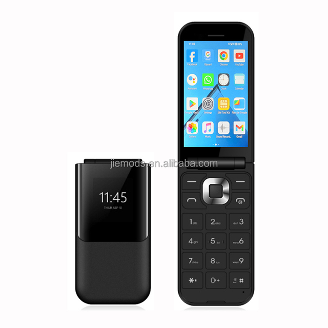 Odm Keypad Flip Mobile Phone Kosher Version Touch Screen 4g Android Flip Phone Unlocked Flip Cell Mobile Phone Android 4g Volte