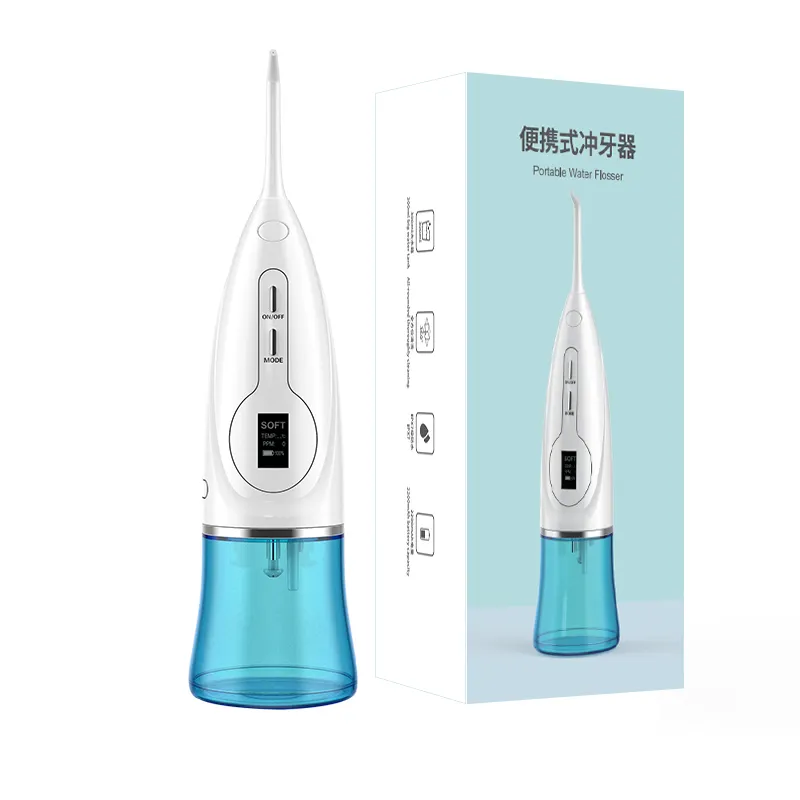 Water Flosser WT-168 Portable Irrigator Suitable for Teeth and Gum Care Support Custom Logo Oral Cleaning Water Flosser