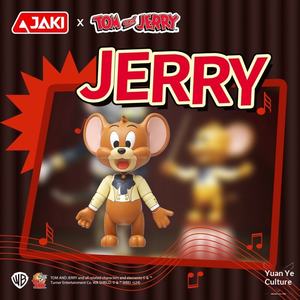 Nouvelle série JAKI Cat Mouse Conductor : Figurines sculptées à la main en plastique, ornements animaux, cadeaux tendance pour la décoration de bureau - Product Image 4