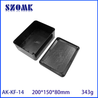 Boîtier en FRP de Chine 200*150*80mm, boîte électrique en plastique, boîtier étanche IP67, anti-poussière, pour PCB