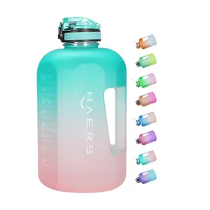 OEM Design Custom Colors Logo BPA Kostenlos 2200ml Kunststoff Tritan Wasser flasche Trinkkrug für Gym Sports Outdoor