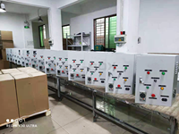 Boîtier de distribution électrique en acier au carbone, boîte de jonction encastrée, coffret en tôle, panneau de commande