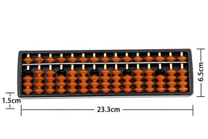 Abacus standard à 15 chiffres, 7 à 23 chiffres, Soroban, calculatrice chinoise japonaise, outil de comptage, mathématiques, jouets de calcul pour débutants - Product Image 5