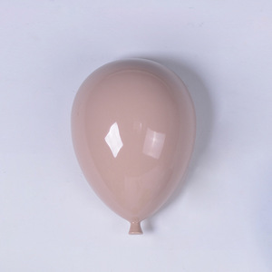 Vaso Palloncino <span class=keywords><strong>in</strong></span> <span class=keywords><strong>Ceramica</strong></span> Smaltata Design Unico a Mezzo Palloncino da <span class=keywords><strong>Parete</strong></span> per Arredamento Moderno Nordico Hotel Casa Soggiorno Arte Popolare - Product Image 5