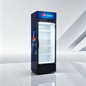 Refrigerador Comercial Personalizado al por Mayor de 300L, Refrigerador de <span class=keywords><strong>Cerveza</strong></span> con Puerta de Vidrio, Enfriador de Bebidas Energéticas - Product Image 2
