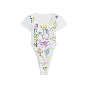 T-shirt <span class=keywords><strong>col</strong></span> rond femme <span class=keywords><strong>col</strong></span> <span class=keywords><strong>bateau</strong></span> haut court personnalisé avec jersey doux - Product Image 5