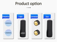 2.4G 4dBi Mini antenne Bluetooth Wifi antenne SMA / RP-SMA connecteur mâle BT WiFi routeur sans fil antenne pouce