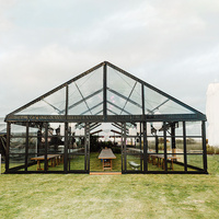 Tente d'extérieur spacieuse toutes saisons, imperméable et coupe-vent, pour terrains de sport, mariages et événements