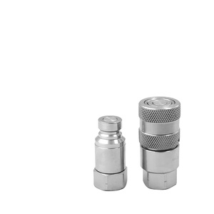 Coupleur rapide à face plate, 35 Mpa, 1/4 ou pouces, pour outils hydrauliques, équipement de levage - Product Image 2