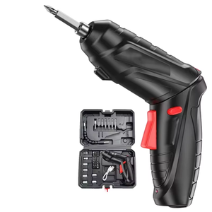 Juego de destornilladores eléctricos inalámbricos con mandril profesional de 1/4 pulgadas, batería de litio recargable, de mano Industrial - Product Image 1