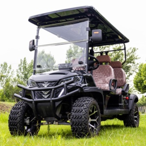 Voiturette de golf 4/6 places à 4 roues, 800W, 60V, avec amortisseur avant hydraulique, vente en gros - Product Image 4