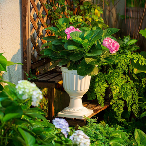 Decoración del hogar ecológica romana europea, fondo de escenario de boda, maceta grande de plástico para jardines interiores y exteriores - Product Image 4